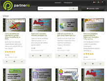 Tablet Screenshot of partneris.lv