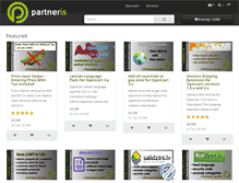 Tablet Screenshot of partneris.net